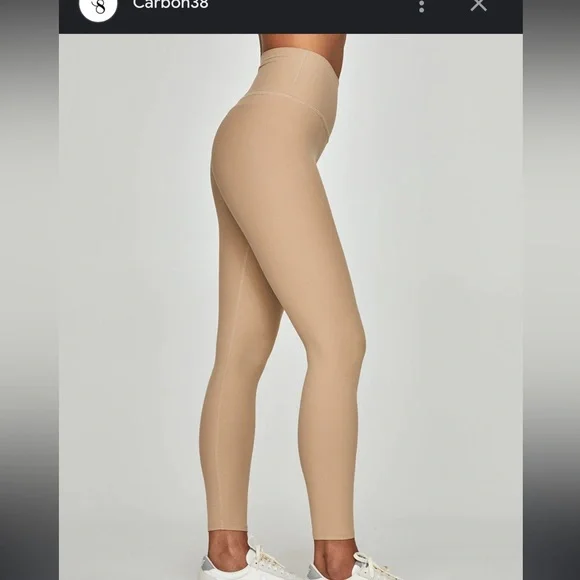 Therapy High Waisted Leggings with Slant Zipper Pockets - medium NWT - Picture 1 of 7